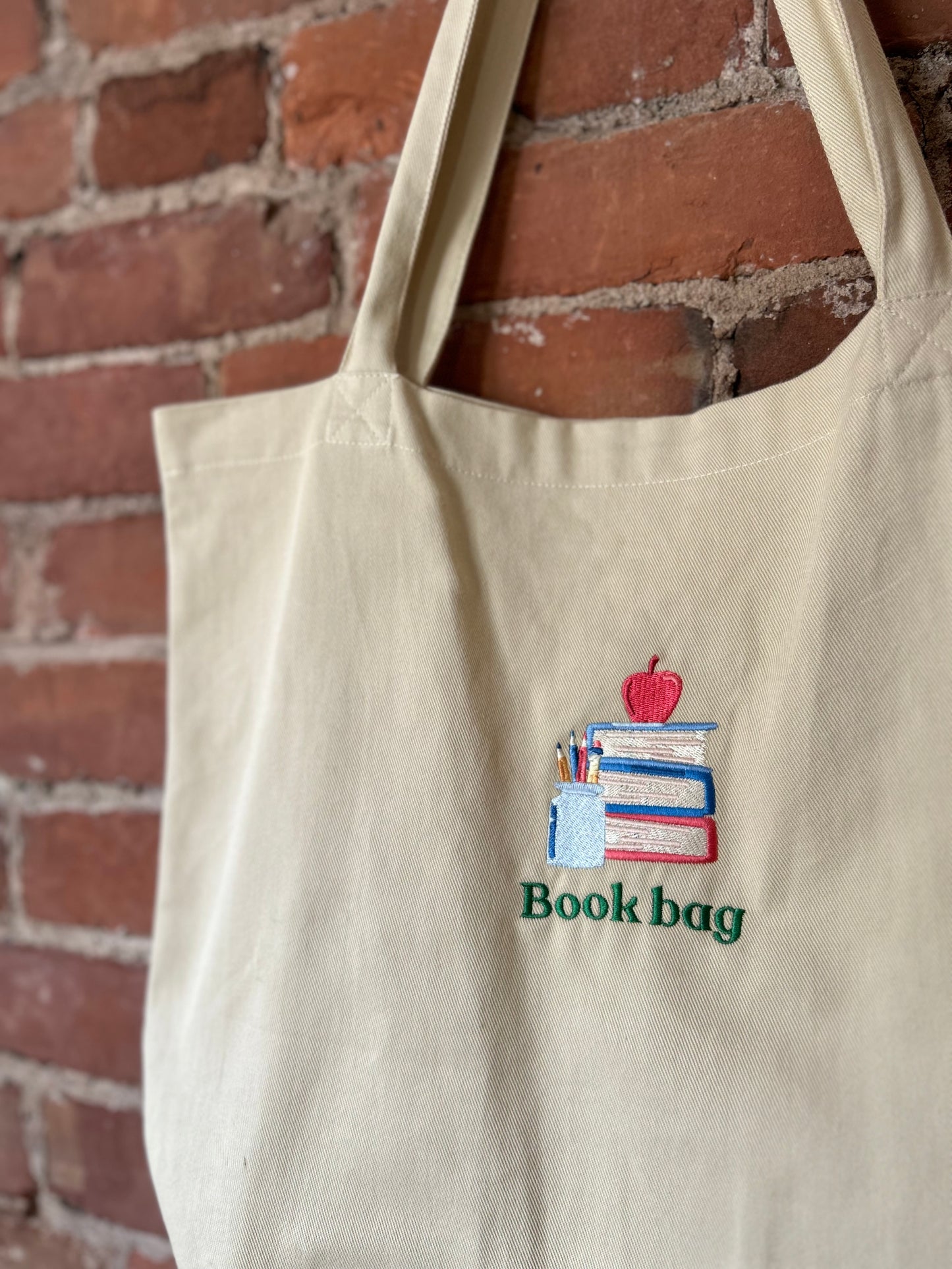 “Book bag” Tote